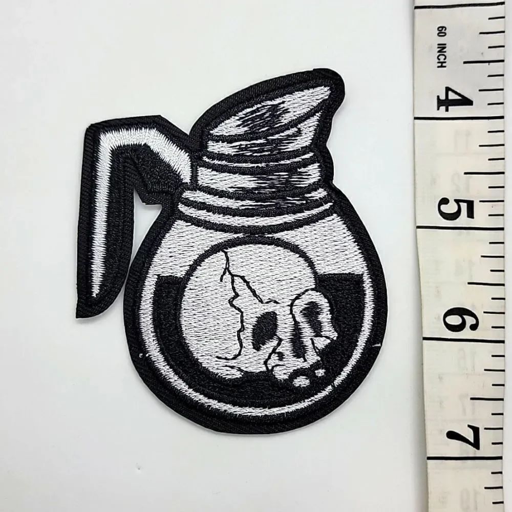 🎈5/$10🎈 PATCHES..CROC CHARMS.. skull.. coffee..